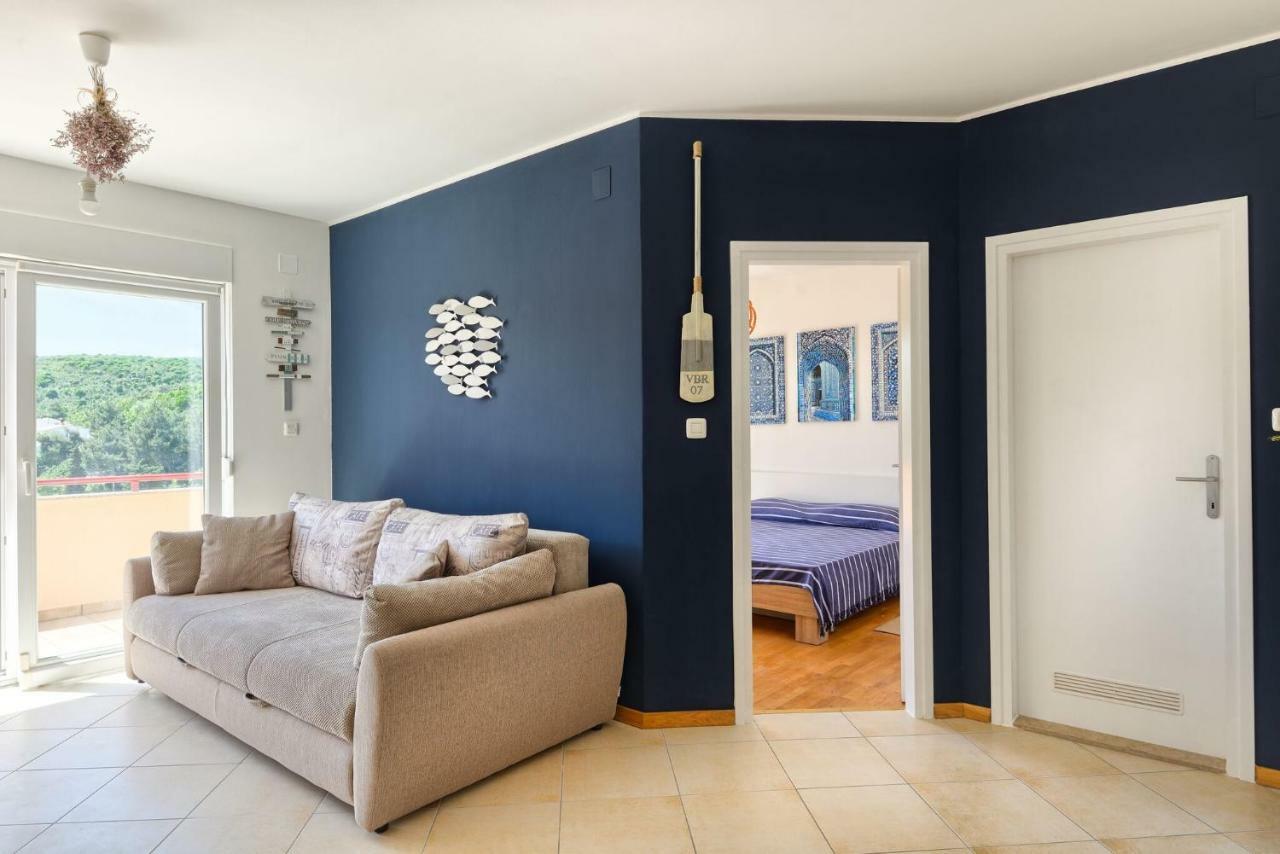 Duboko Plavo Apartment Krnica Bagian luar foto